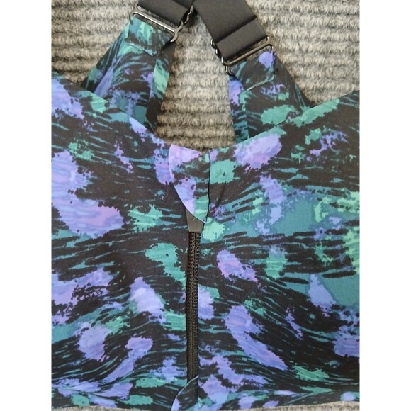 Knix Sports Bra Size 7 (36DD, 38DD, 36E) Catalyst Front Zip High Impact Wireless - Picture 2 of 11